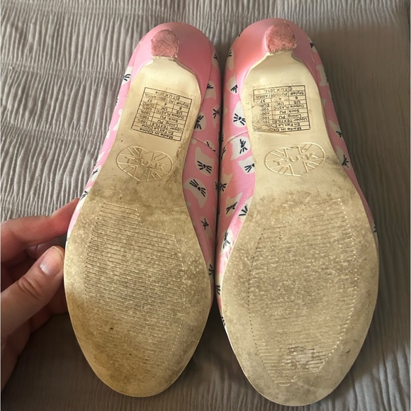 Pink kitten heels - Picture 4 of 5